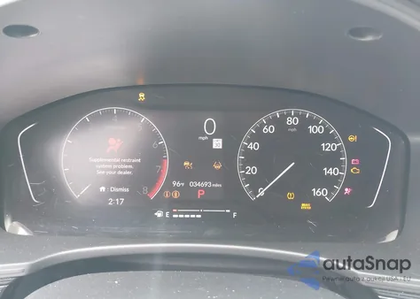 2025 Honda Civic Lx z USA, uszkodzony, nr VIN 2HGFE2F27SH525461